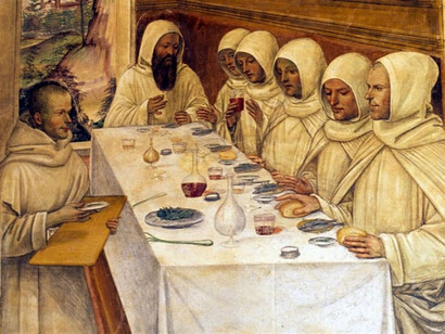 Monaci a tavola