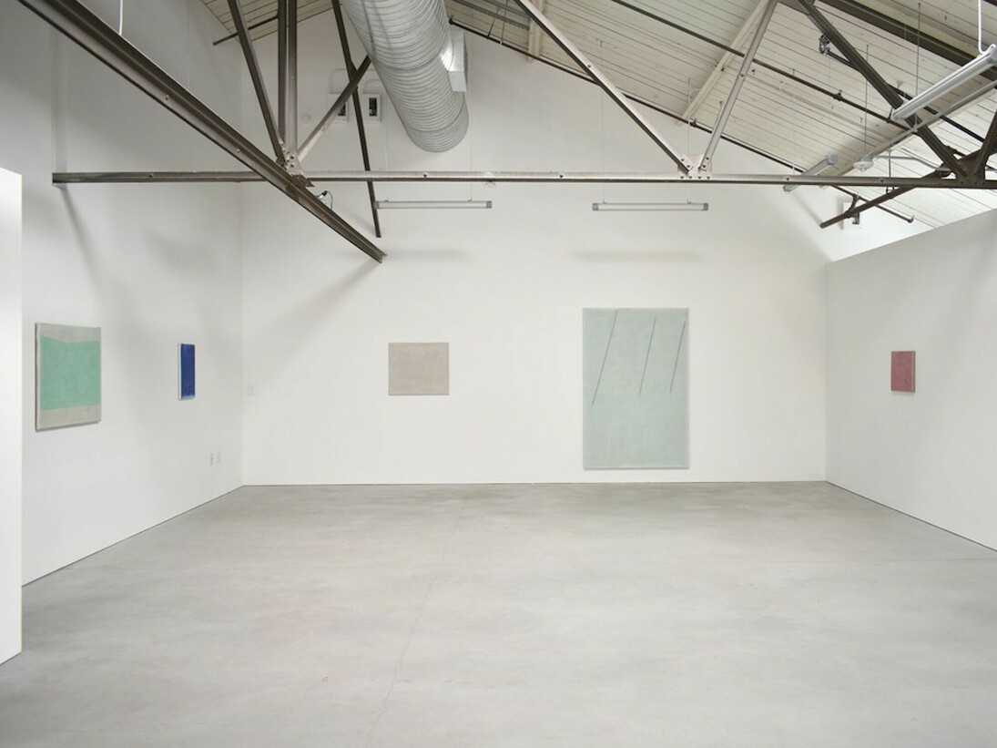 John Zurier, Exhibition view. Courtesy of Anglim Gilbert Gallery