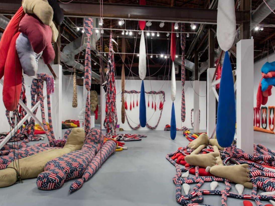 Catherine Opie and Sterling Ruby, Exhibition view. Courtesy of MOCA