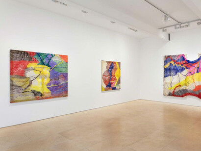 Channing Hansen, Exhibition view. Courtesy of Stephen Friedman Gallery
