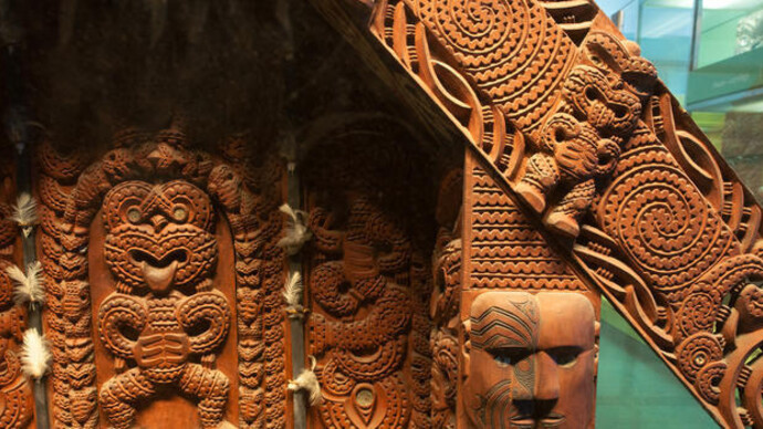 Margaret Mead Hall of Pacific Peoples, Exhibition view. Courtesy of American Museum of Natural History