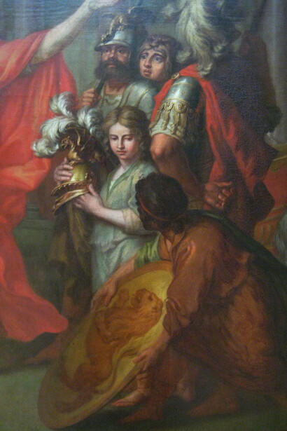 Anton Losenko  (1737–1773)  Hector y Andrómaca, 1773, Galería Tretyakov , Moscú, Rusia