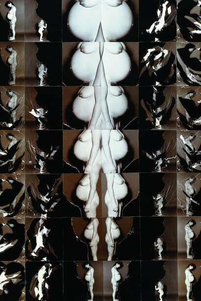 Annegret Soltau, Geteilte Mutter-Säule, 1980–1981. Mit freundlicher Genehmigung des Museums Städel