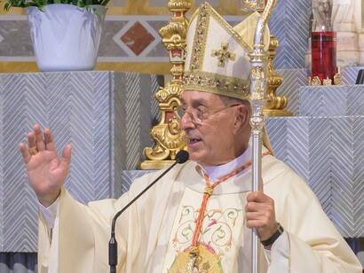 Il cardinale Angelo De Donatis in una foto di Luigi Bloise
