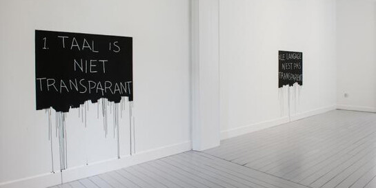 Mel Bochner. Courtesy of Gladstone Gallery