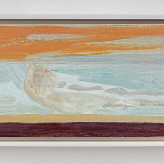 Ellen Siebers, May and a sunset, 2024. Courtesy of Franklin Parrasch Gallery