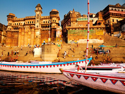 El Ganges en Benarés, India