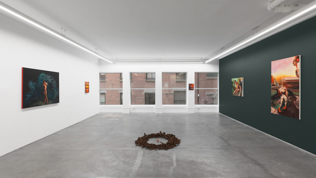 Alannah Farrell, Solastalgia, exhibition view. Courtesy of Anat Ebgi