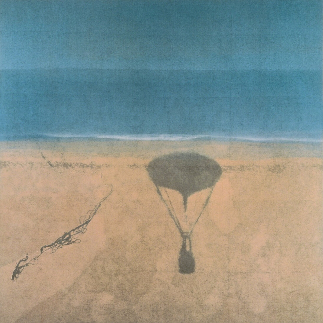 Michael Andrews, Lights VII: A Shadow, 1974.  Courtesy of Gagosian