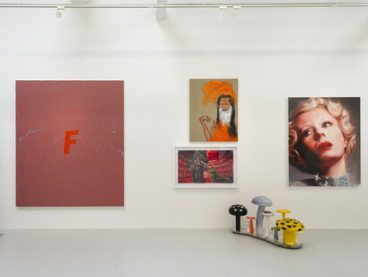 Flaming June VII, Exhibition view. Courtesy of Gavlak