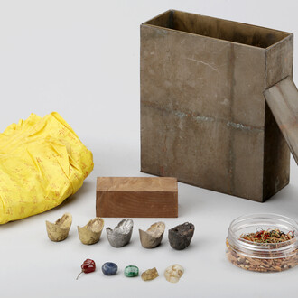 Splendid central Axis of Beijing, piece in exhibition. Courtesy of Capital Museum