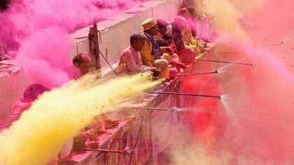 Holi, il festival dei colori in India