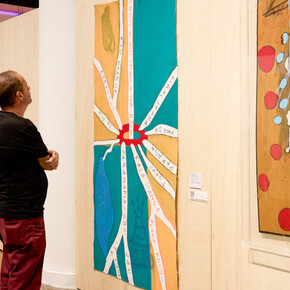 Varios artistas, FAAP en la colección del MAM: la formación del artista, vista de exhibición. Cortesía de Museu de Arte Moderna