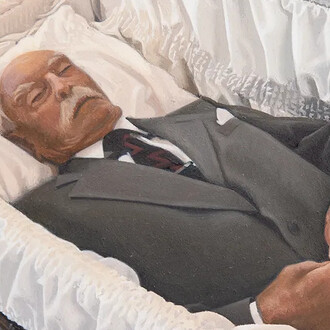 Mike Bayne, Brit Smith (detail), 2025. Courtesy of Blouin Division