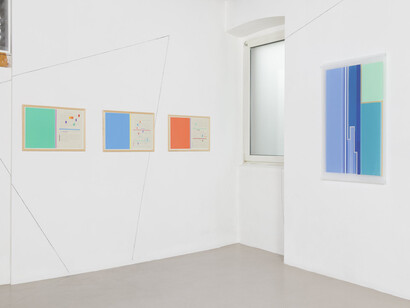 Serena Amrein and Françoise Malaprade, exhibition view. Courtesy of Edition & Galerie Hoffmann