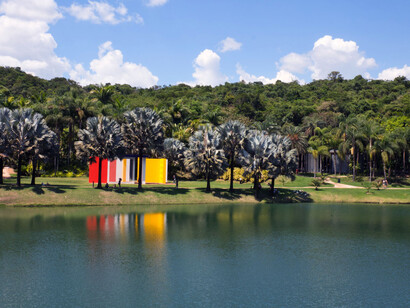 Jardim Botânico do museu e instituto Inhotim, localizado em Brumadinho, Minas Gerais, Brasil
