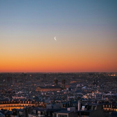 Il tramonto di Parigi, Francia