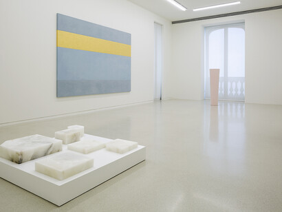 Ettore Spalletti, Ombre d'azur, transparence. Courtesy of Nouveau Musée National de Monaco