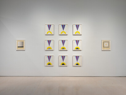 Terran Last Gun, Voyager messages, exhibition view. Courtesy of McClain Gallery
