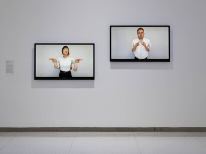 Christine Sun Kim, All day all night, exhibition view. Courtesy of Walker Art Center