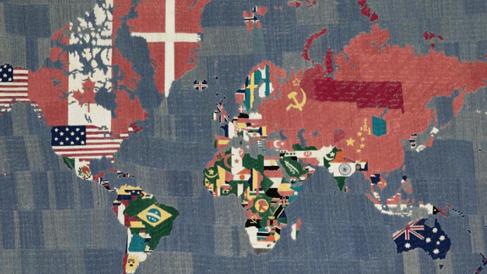 Alighiero Boetti. Courtesy of Ben Brown Fine Arts