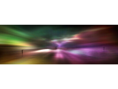Allan Forsyth, Pacific Vibrations, 2012, C-Type print, diasec, edition of 25, 76 x 228 cm, courtesy of the artist and Gallery Elena Shchukina