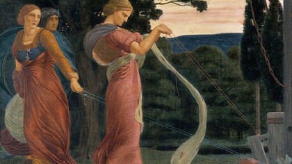 R. Bateman, Tre donne raccolgono la mandragora