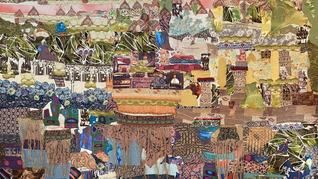 Neama El Sanhoury, Memories, 2025. Courtesy of Safarkhan Art Gallery