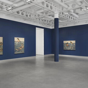 Hayv Kahraman, What cannot be said will be wept, exhibition view. Courtesy of Pilar Corrias