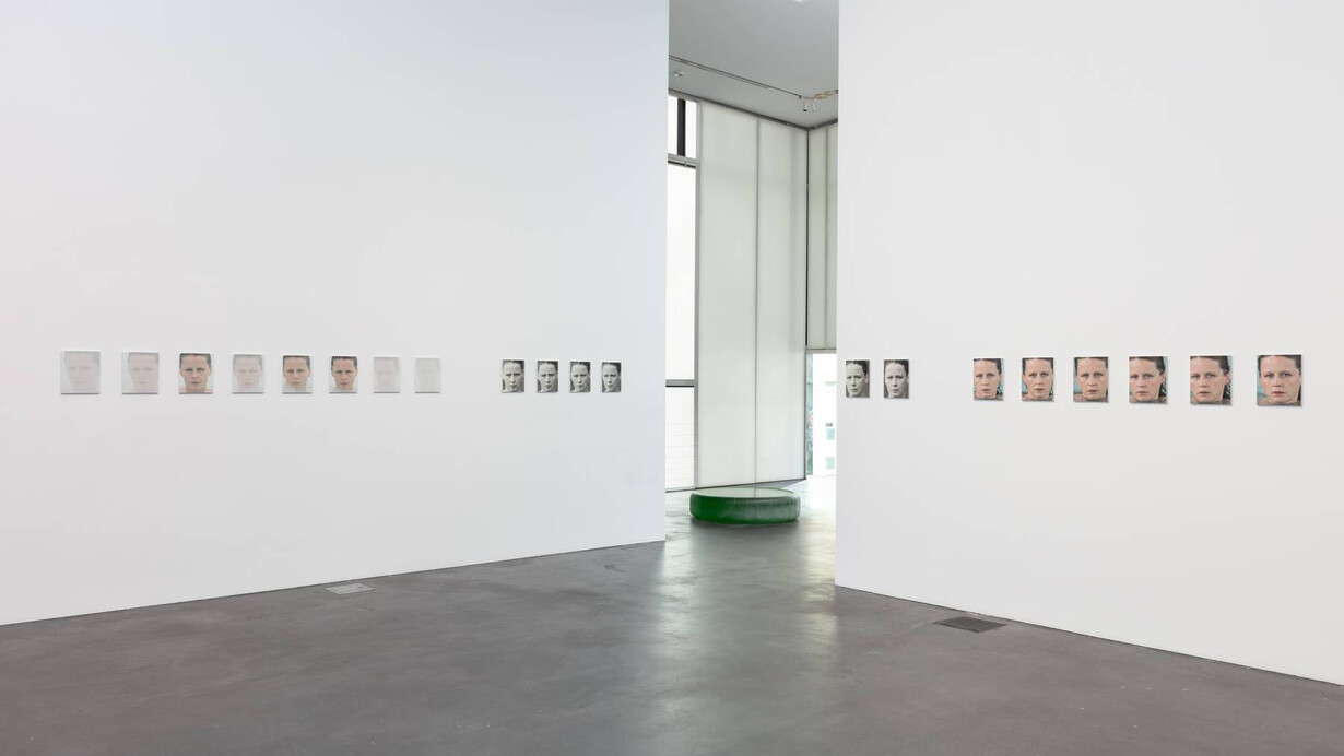 Roni Horn, Water, water on the wall, you’re the fairest of them all, exhibition view. Courtesy of MCA Denver