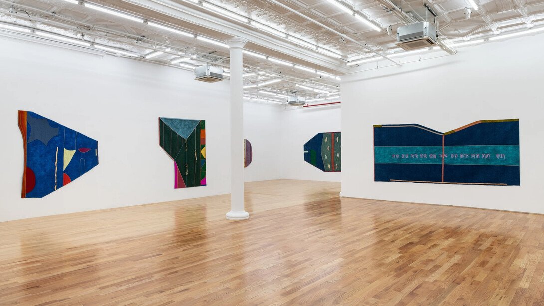 Teresa Baker, Mapping the territory, exhibition view. Courtesy of Broadway Gallery