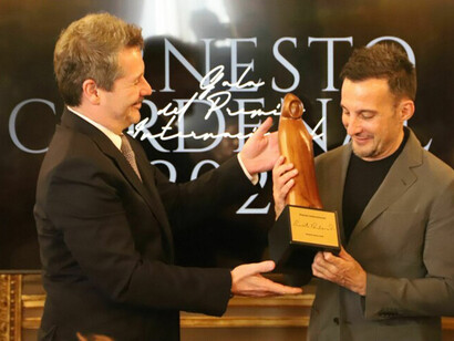 El cineasta Alejandro Amenábar es uno de los directores más reconocidos de su generación.
Premios Ernesto Cardenal a la concordia, las letras y las artes. Entrega del Premio Internacional Ernesto Cardenal 2026 que se celebró el pasado mes de mayo en Casa América de Madrid, España