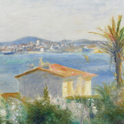 Pierre‐Auguste Renoir, Tamaris, France, c. 1885, oil on canvas, Minneapolis Institute of Art, Bequest of Mrs. Peter Folliott