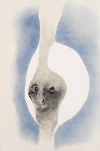 Enrico David, Untitled, 2012, Acrylic on canvas, 115 x 82 inches, © the artist. Michael Werner Gallery, New York and London 