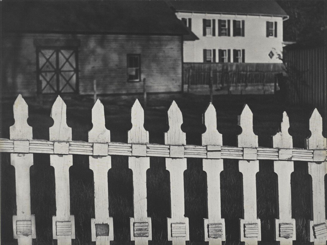 White Fence, Port Kent, New York, 1916, Paul Strand © Paul Strand Archive, Aperture Foundation