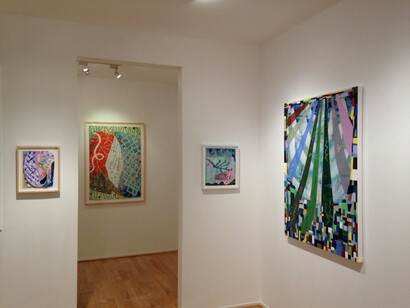 Sarajo Frieden, Exhibiton view. Courtesy of Launch LA