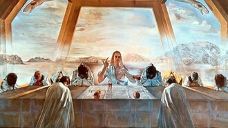 Salvador Dalì, L'ultima cena, 1955