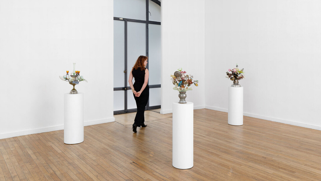 Stephané Edith Conradie, Ontwortel, vue de l'exposition. Avec l'aimable autorisation de Ceysson et Bénétière