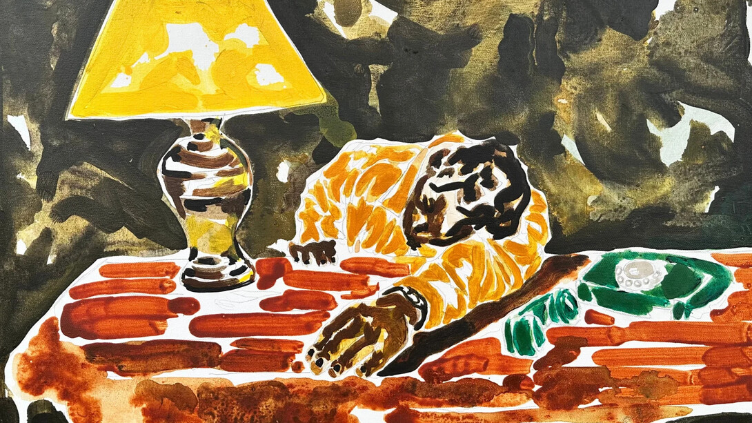 Salomon Moneyang, Ben, 2025. Courtesy of Rele Gallery