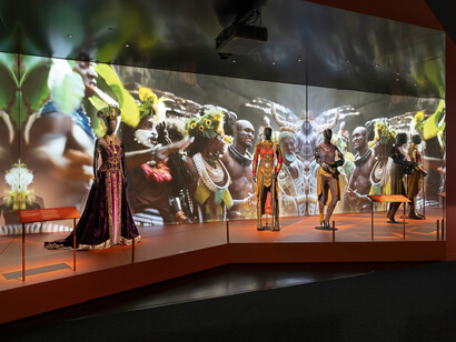 The darkness between the stars, exhibition view. Courtesy of ACMI