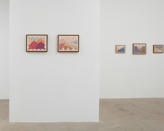 Dunya, Exhibition view. Courtesy of Anat Ebgi