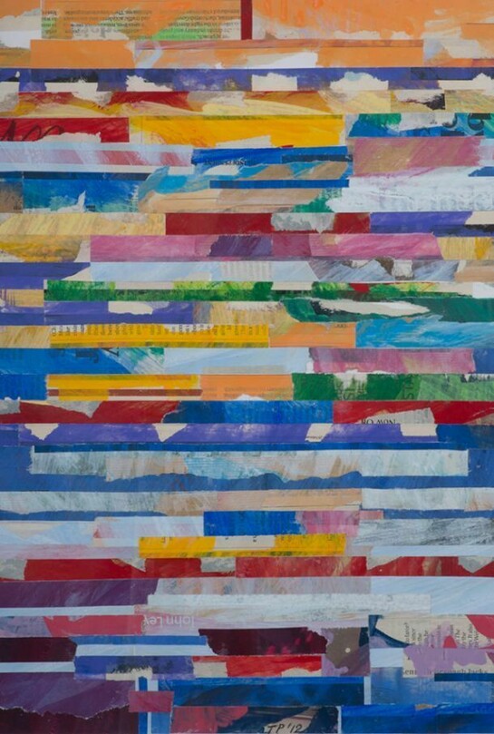 Tom Pike, Favella, 40.5 x 29 cm, acrylic on paper