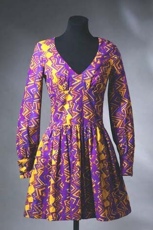 Mini-dress, Biba, 1967, England. Museum no. T.12-1982. © Victoria and Albert Museum, London