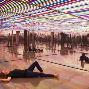 Feel me, kunstwerk in der ausstellung. Mit freundlicher genehmigung von Trapholt