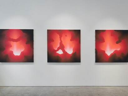 Watermelons, Exhibition view. Courtesy of Joshua Liner Gallery