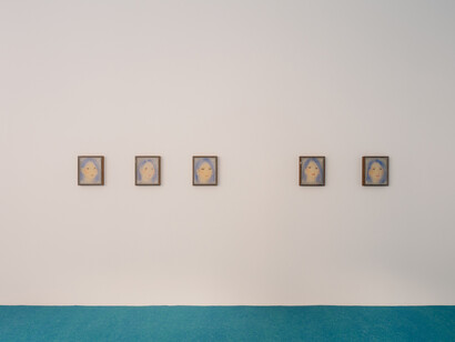 Joeun Kim Aatchim, Virgin thoughts, vista de exhibición. Cortesía de Travesía Cuatro