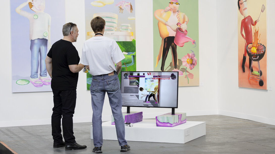 Enter Art Fair, past edition, exhibition view. Courtesy of Enter Art Fair 