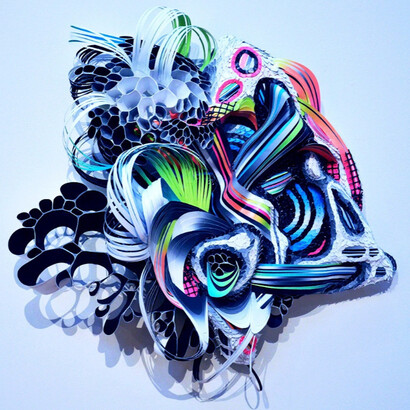 Crystal Wagner, Paroxysm Bloom IV, 2017. Courtesy of StolenSpace Gallery