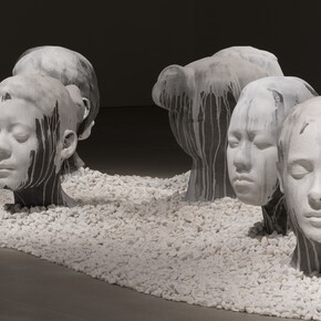 Jaume Plensa, Forgotten Dreams, 2023. Courtesy GRAY, Chicago + New York / Plensa Studio Barcelona
