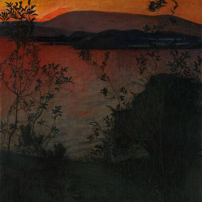 Harald Sohlberg. Courtesy of The National Gallery